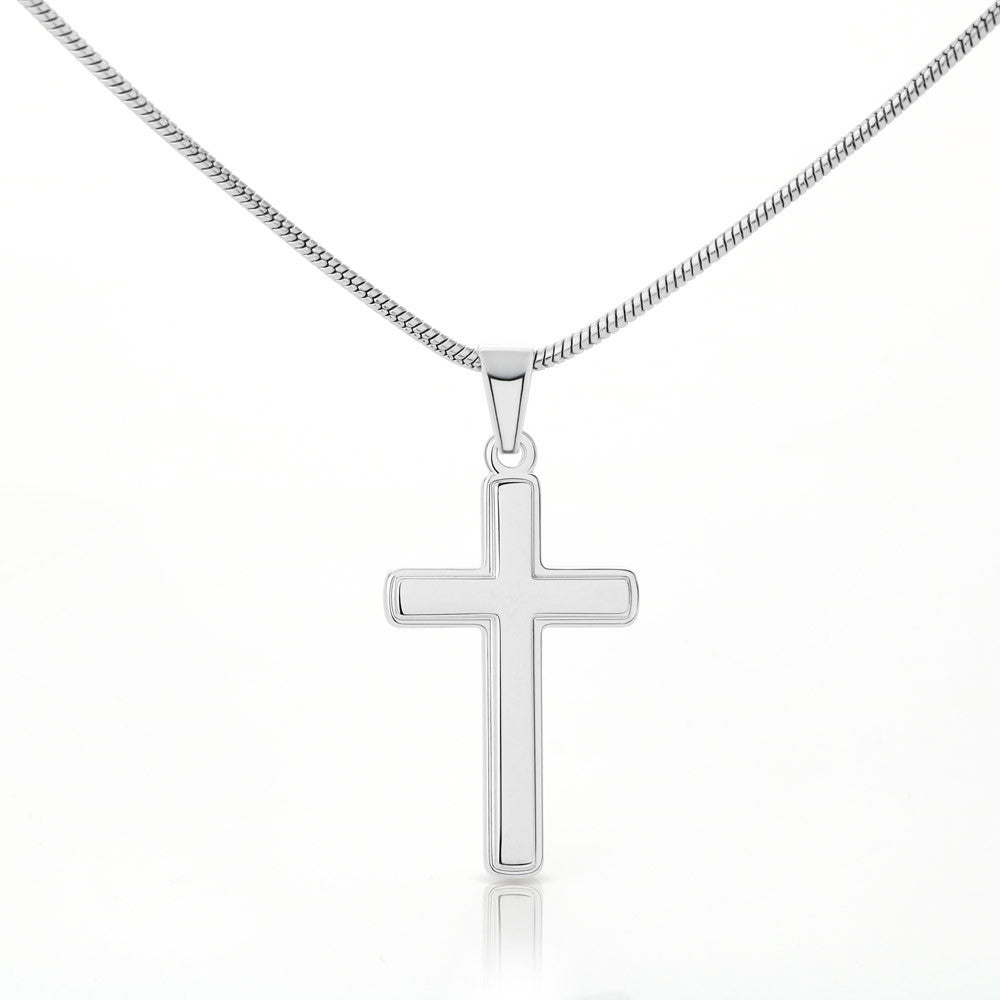 To My Boyfriend - Cross Necklace