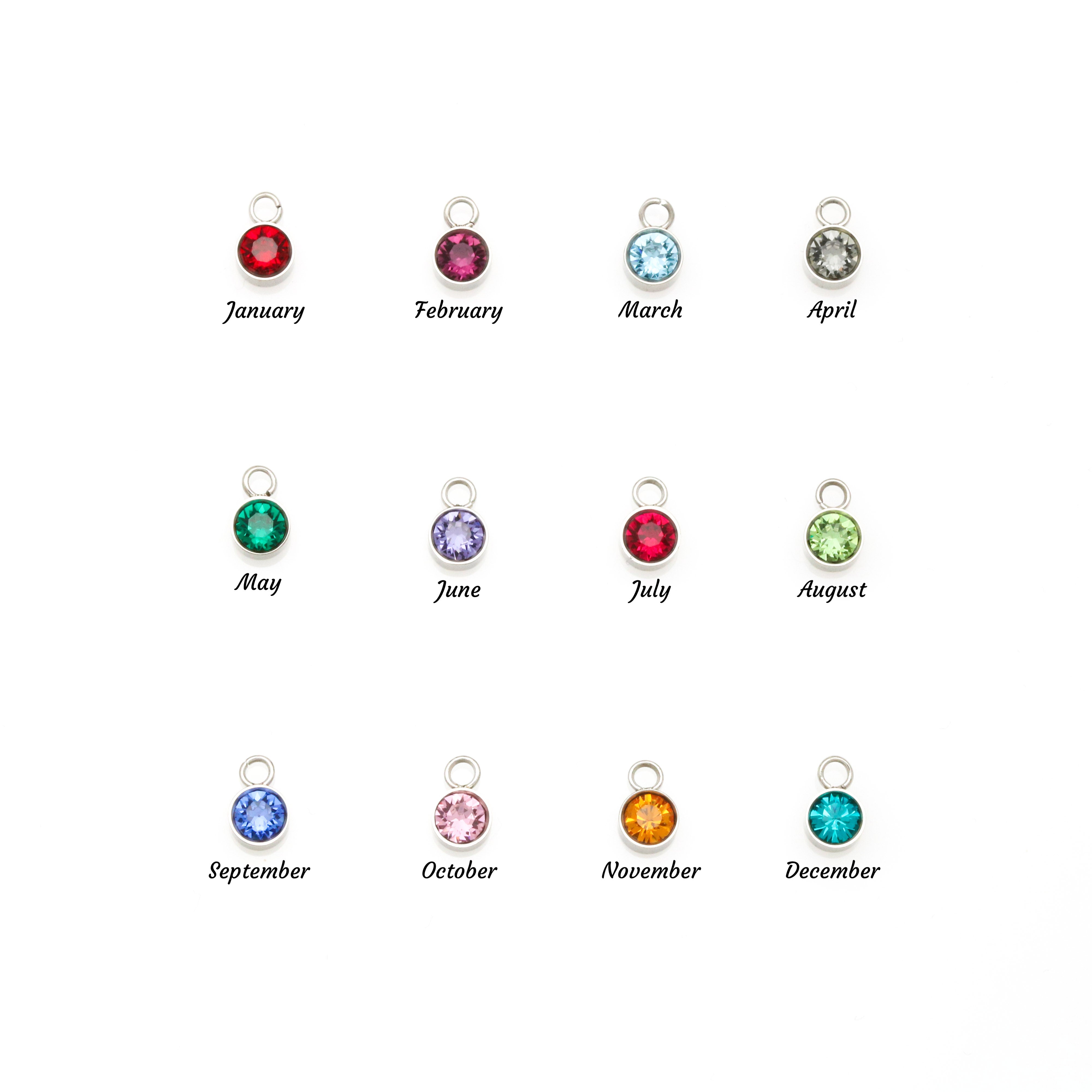 To My Wonderful Granddaugther - Never Forget - Custom Name Necklace With Birthstone