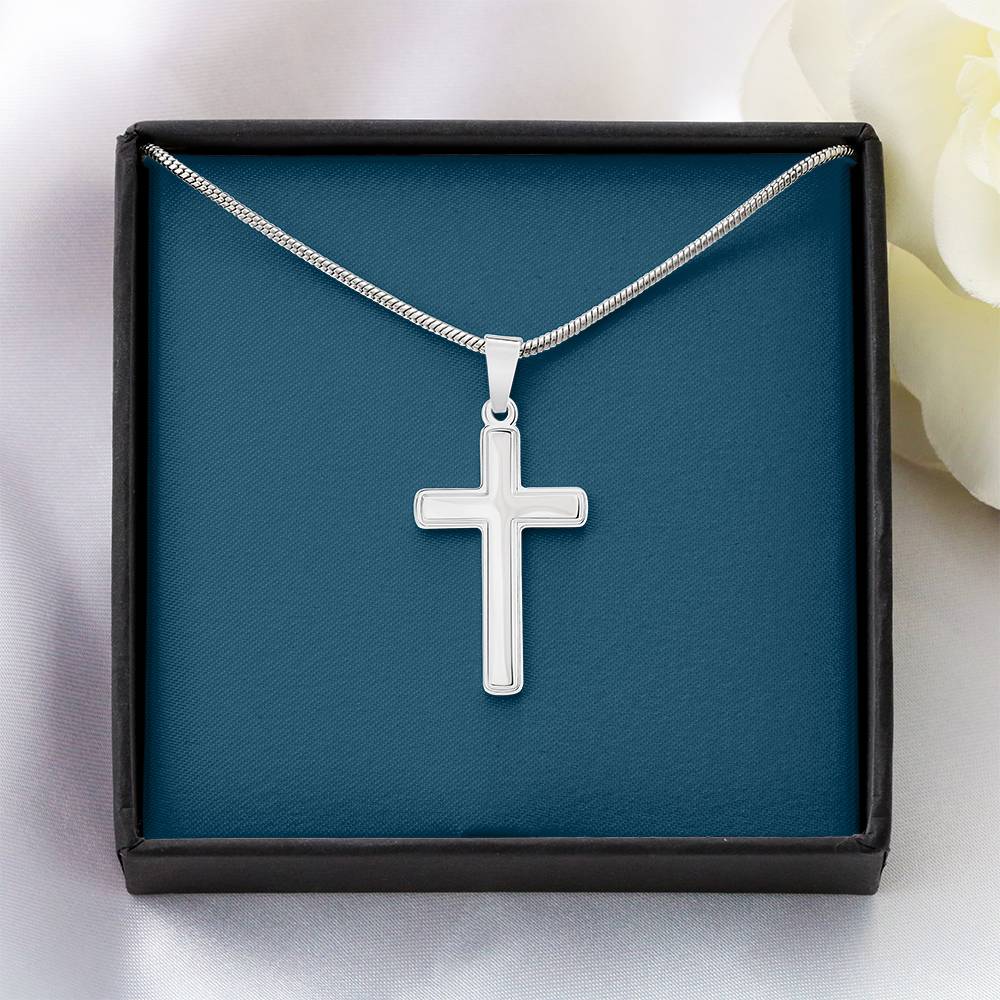 Personalized Cross Necklace 3