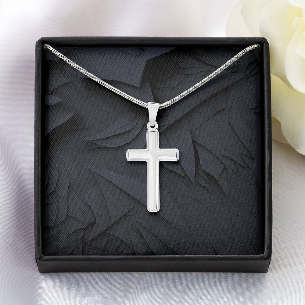 Personalized Cross Necklace 2
