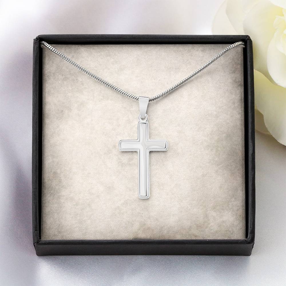 Personalized Cross Necklace 4