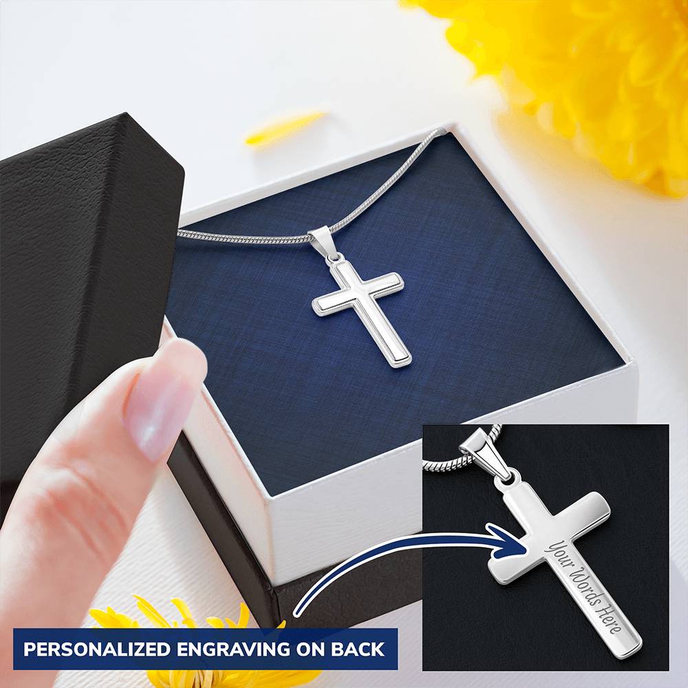 Personalized Cross Necklace 10