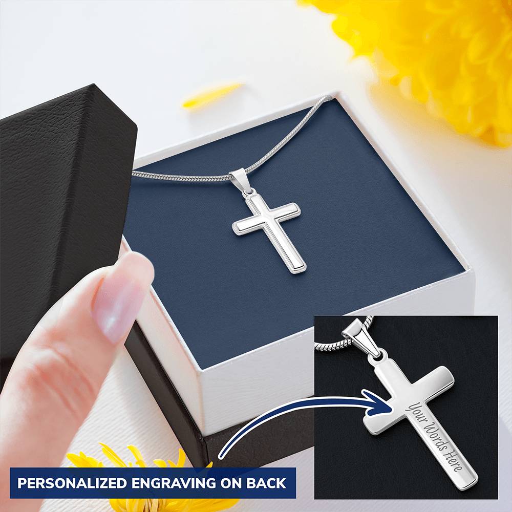 Personalized Cross Necklace 1