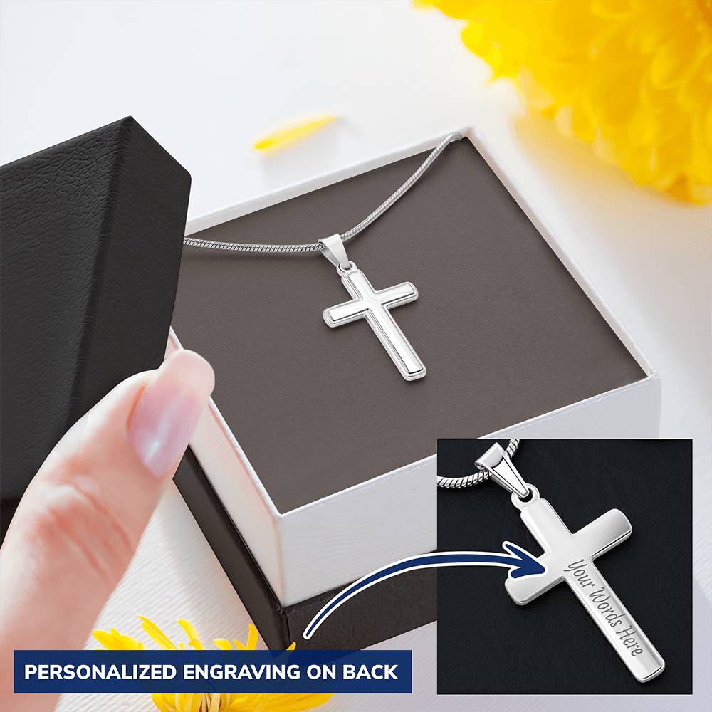 Personalized Cross Necklace 6