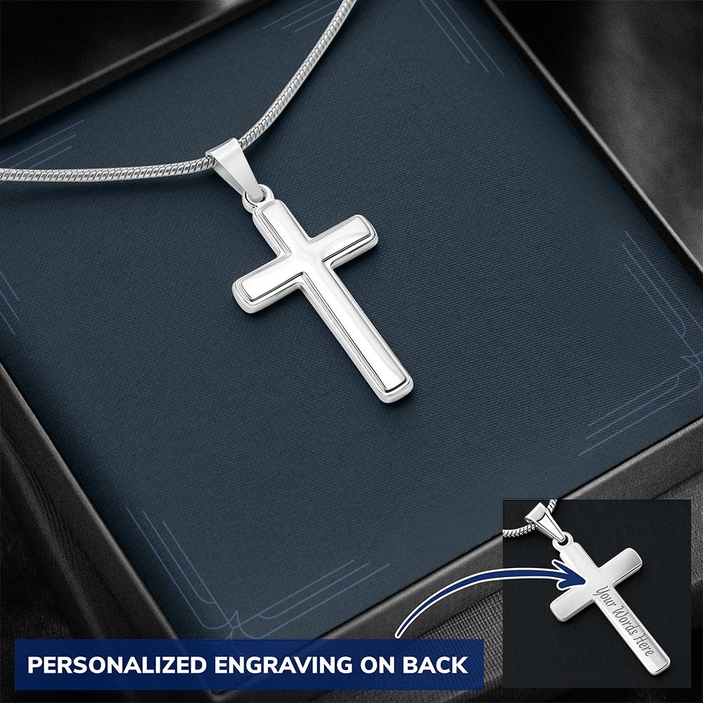 Personalized Cross Necklace 11