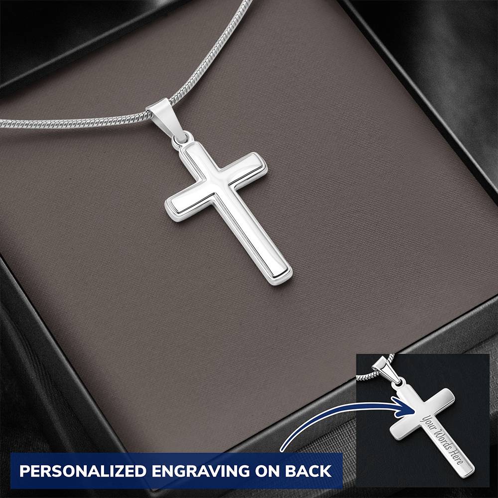 Personalized Cross Necklace 6