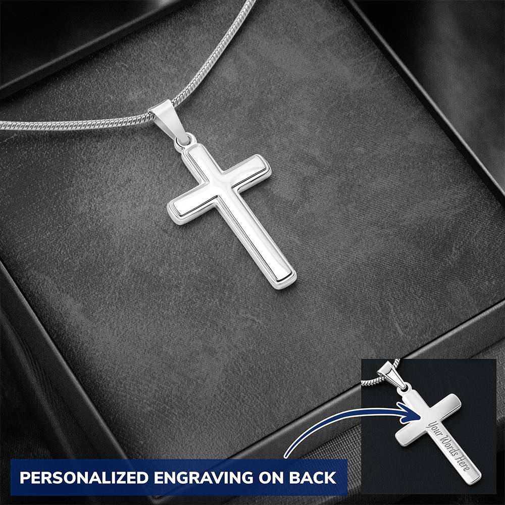 Personalized Cross Necklace 8