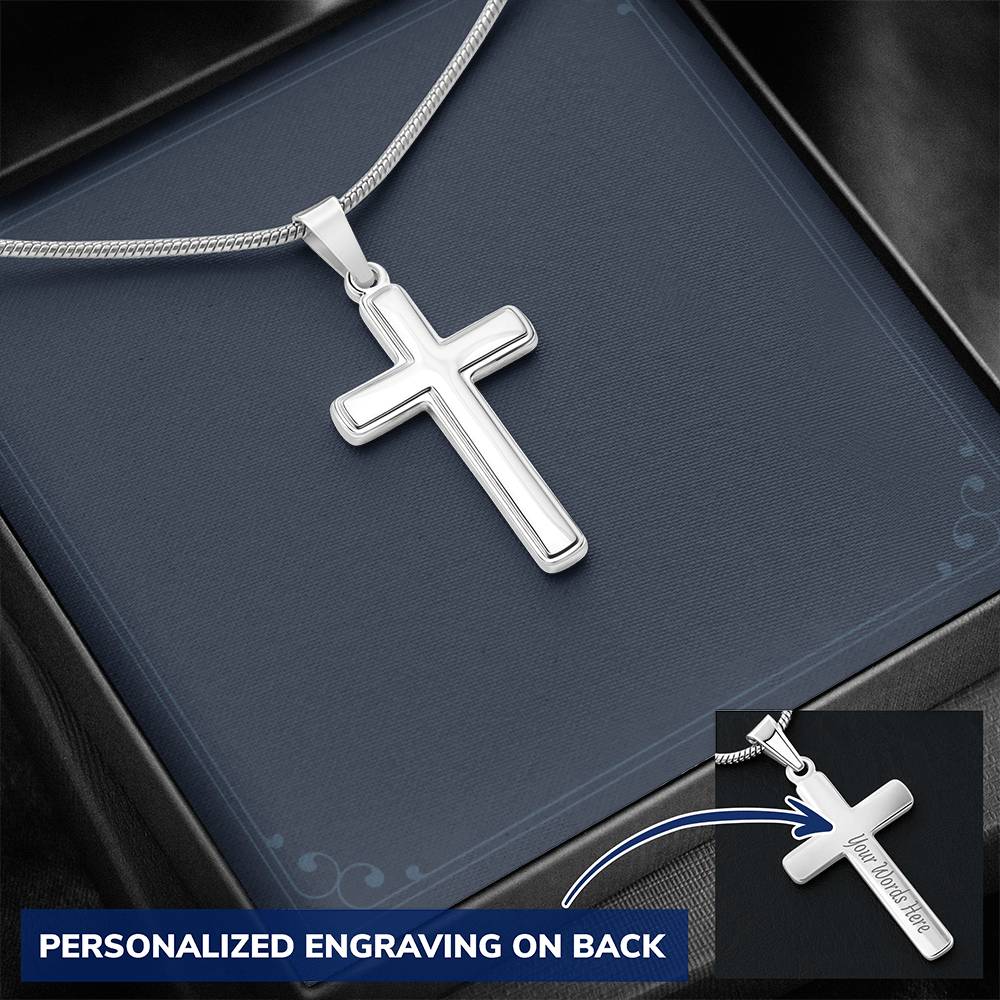 Personalized Cross Necklace 12
