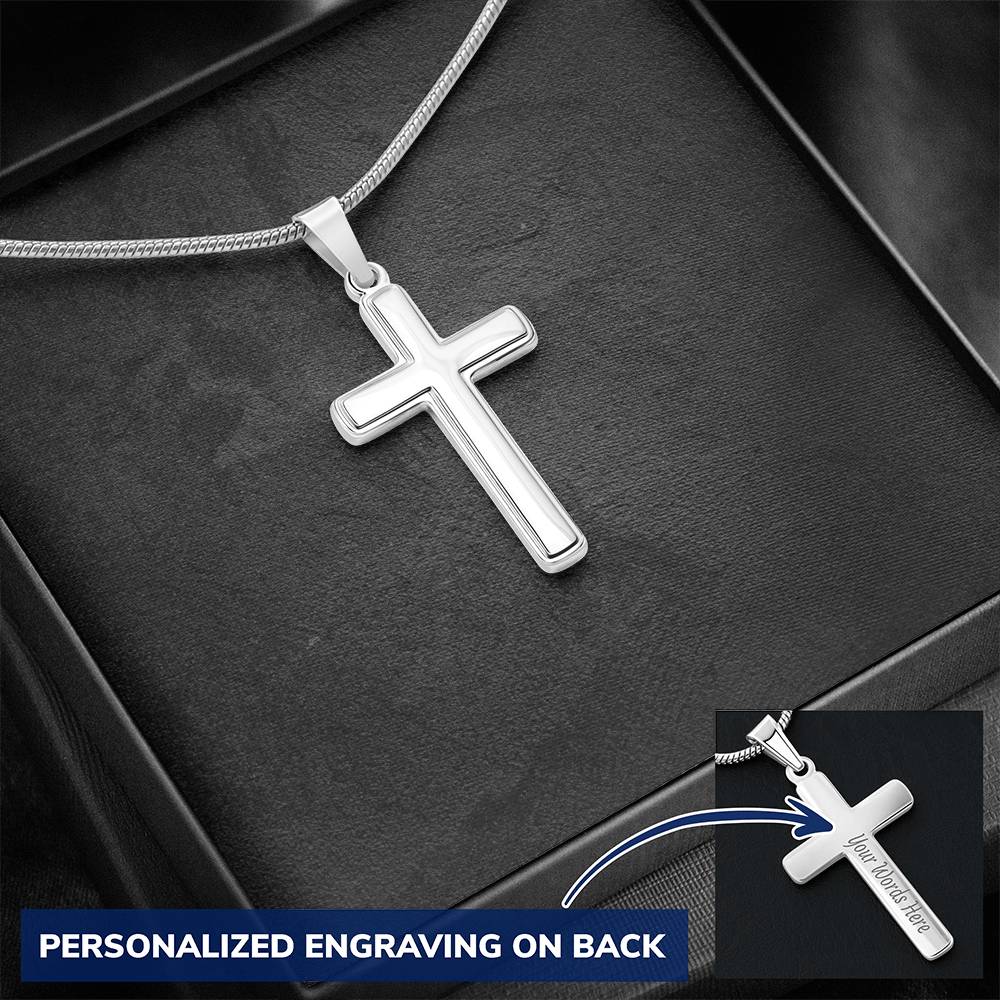 Personalized Cross Necklace 9