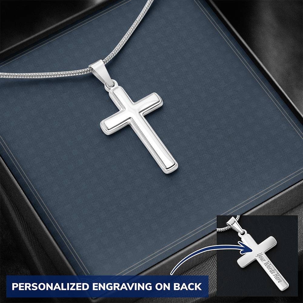Personalized Cross Necklace 13
