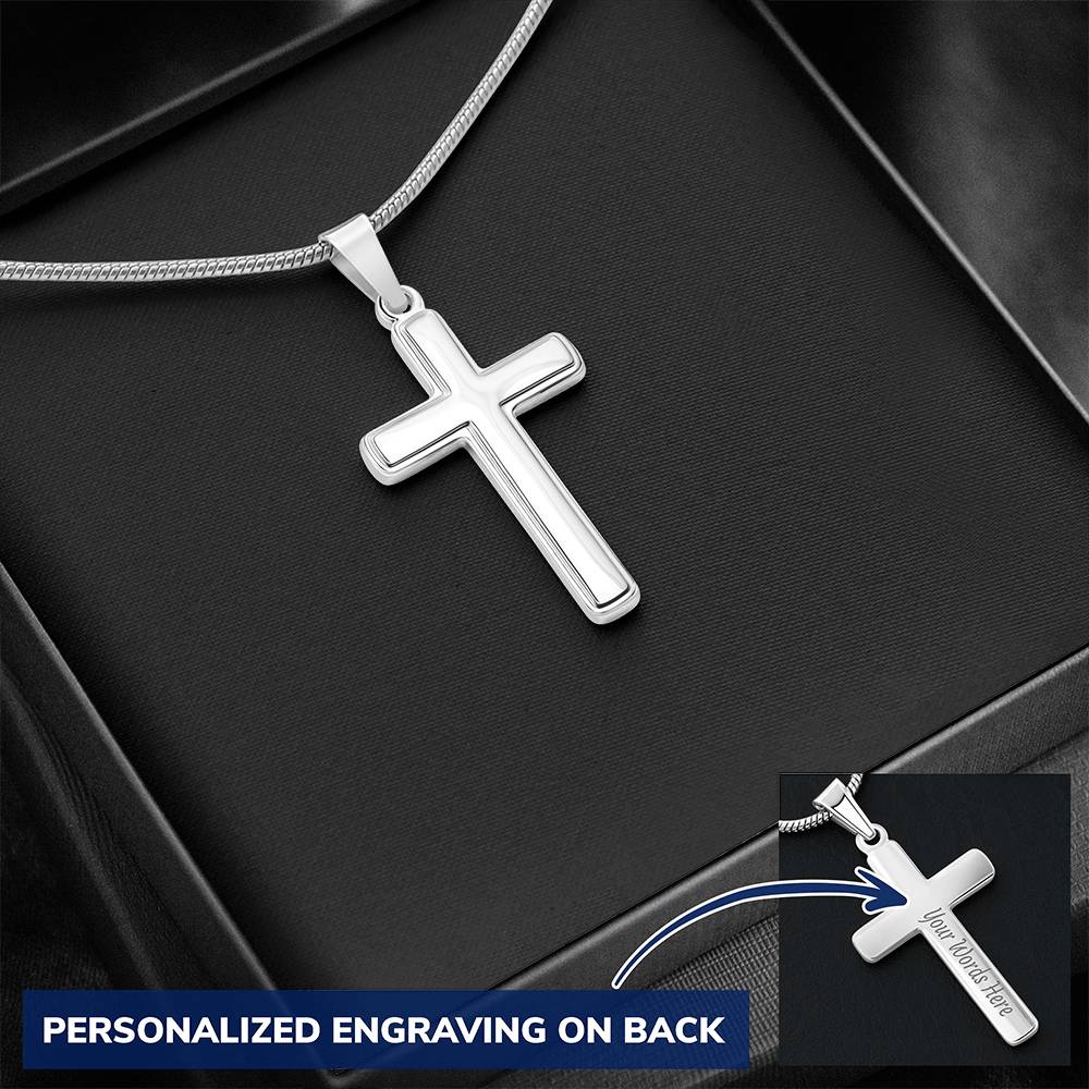 Personalized Cross Necklace 5