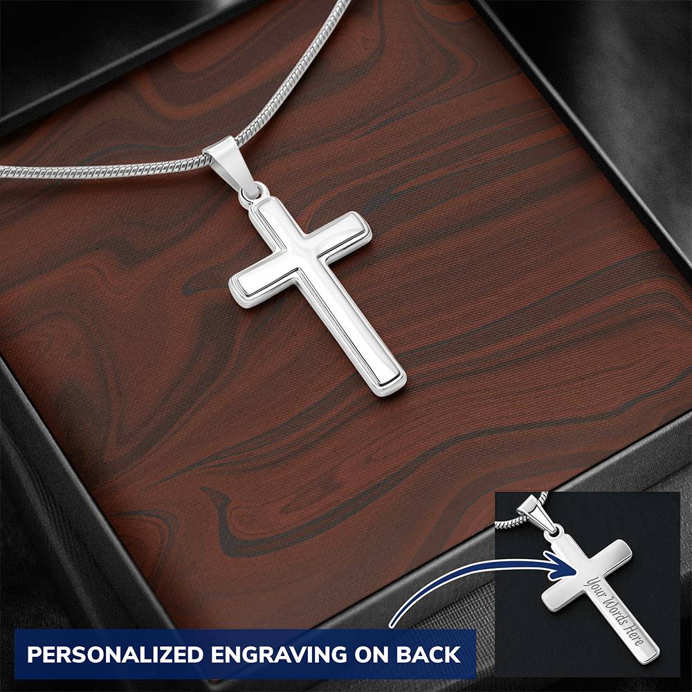 Personalized Cross Necklace 7