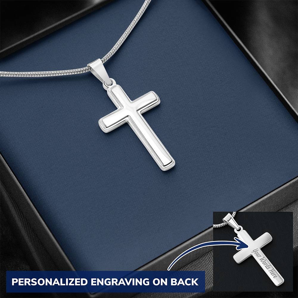 Personalized Cross Necklace 1