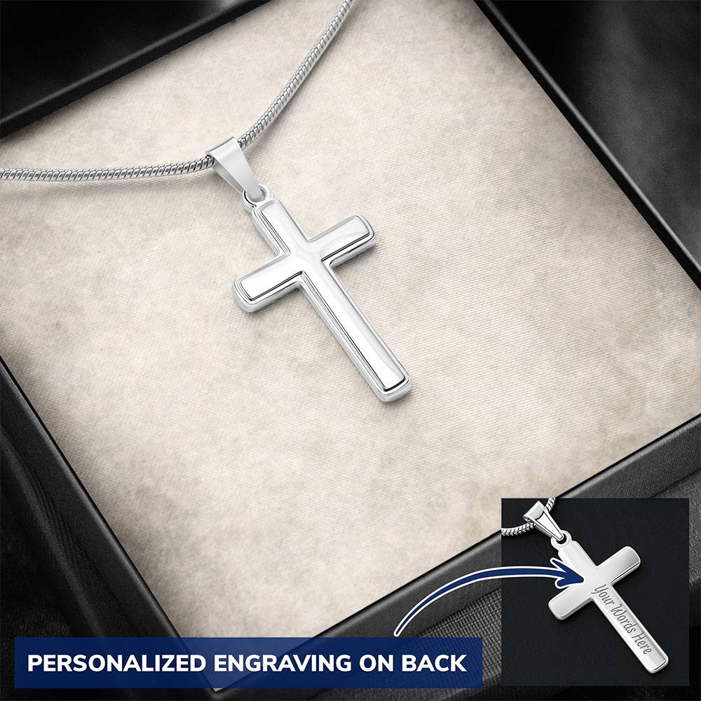 Personalized Cross Necklace 4