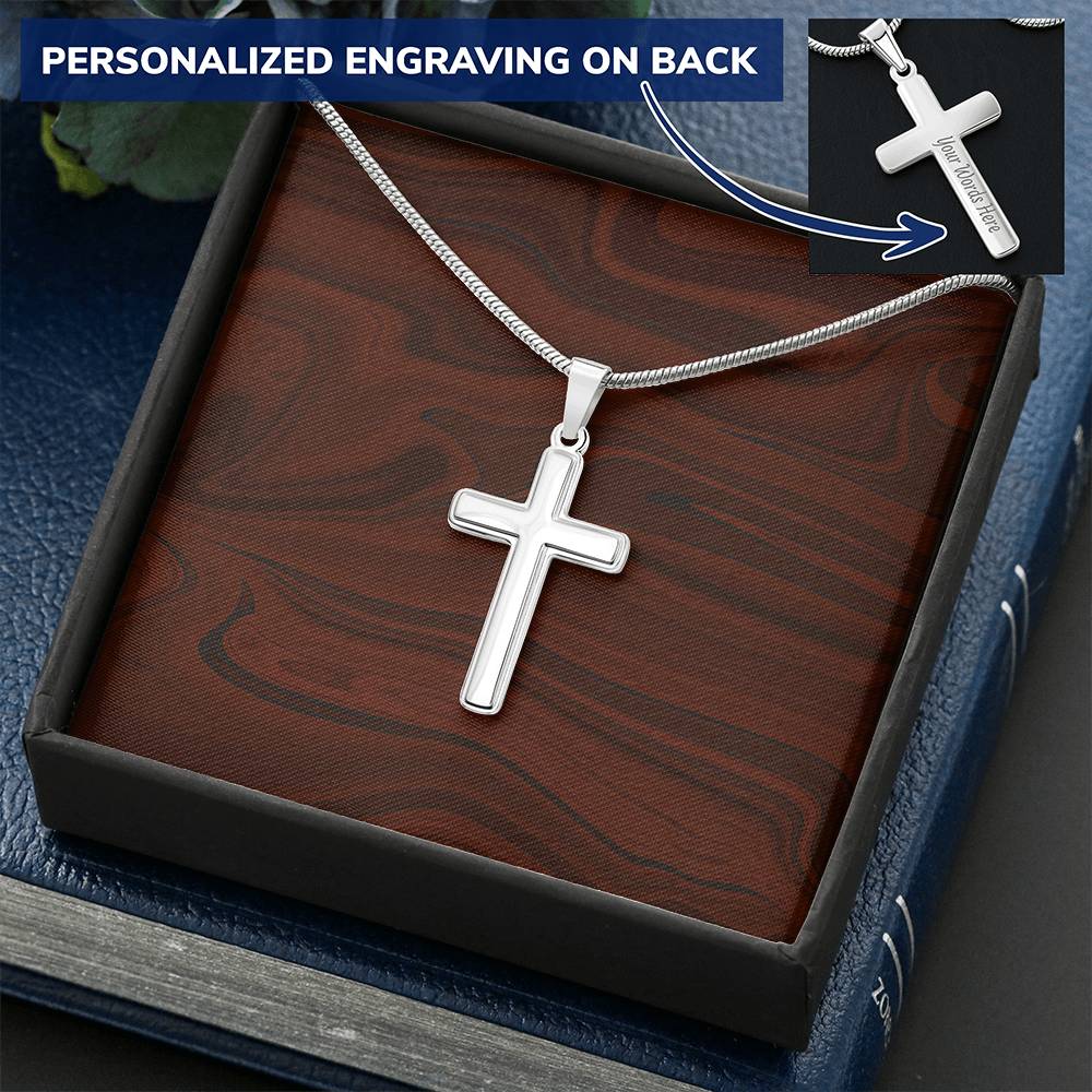 Personalized Cross Necklace 7