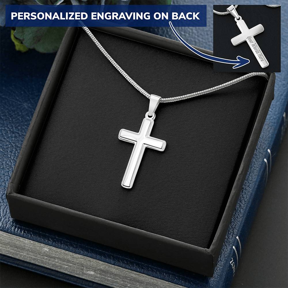 Personalized Cross Necklace 5