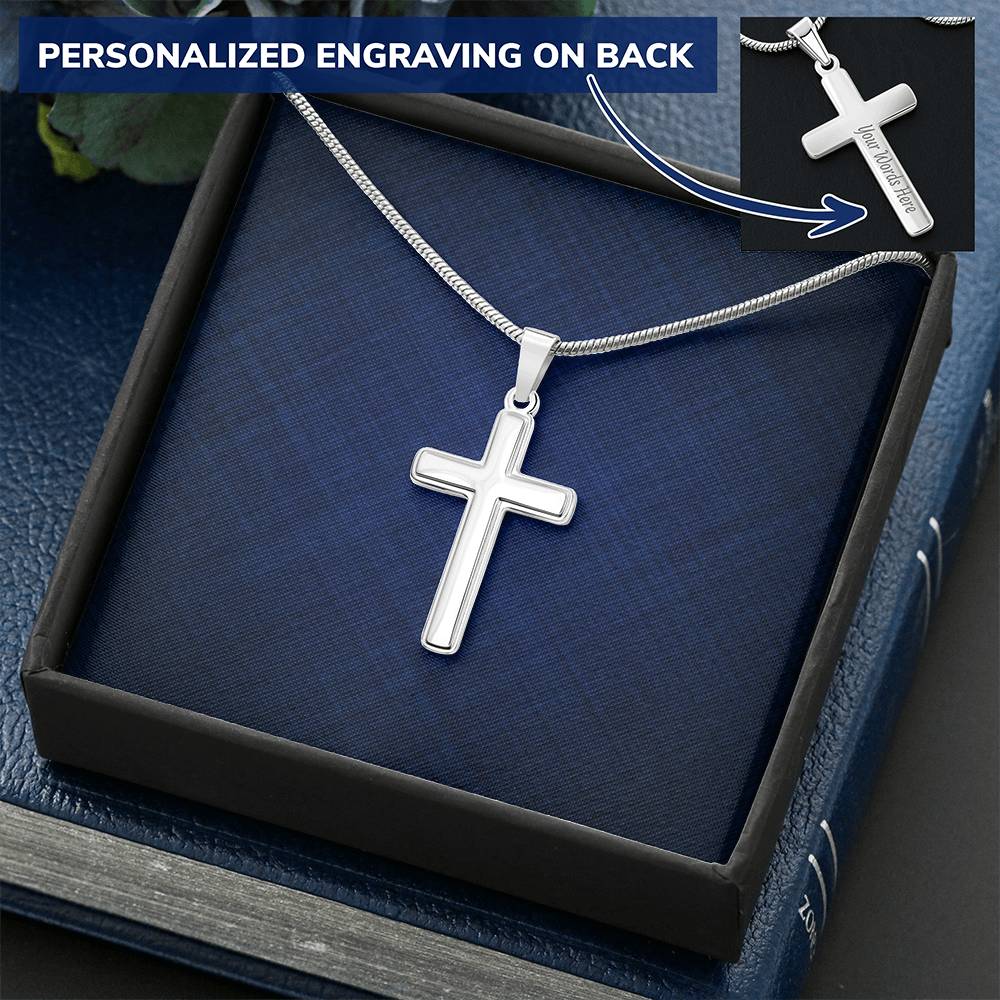 Personalized Cross Necklace 10