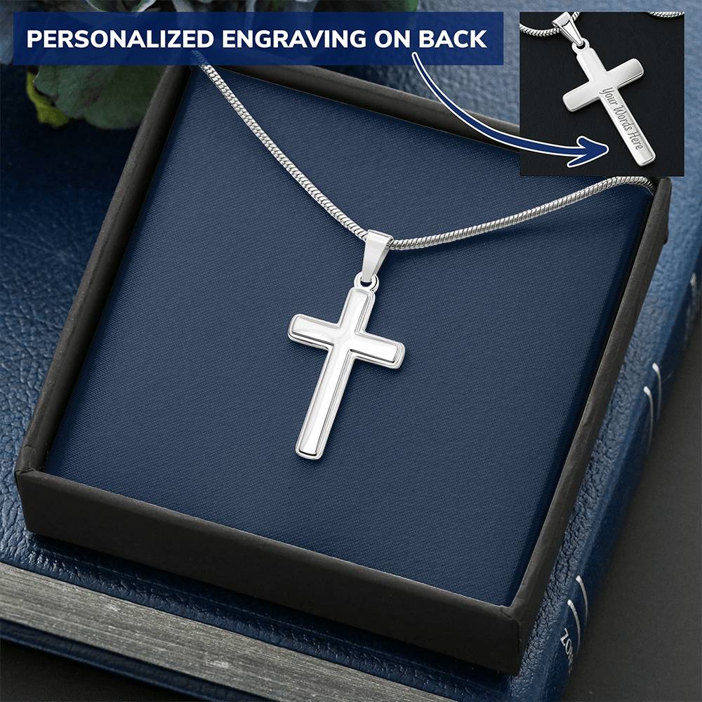 Personalized Cross Necklace 1