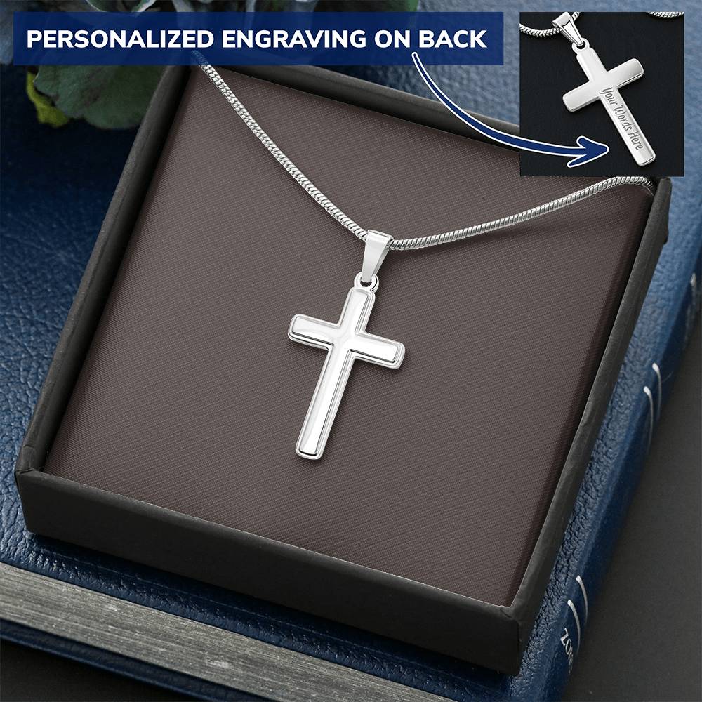 Personalized Cross Necklace 6