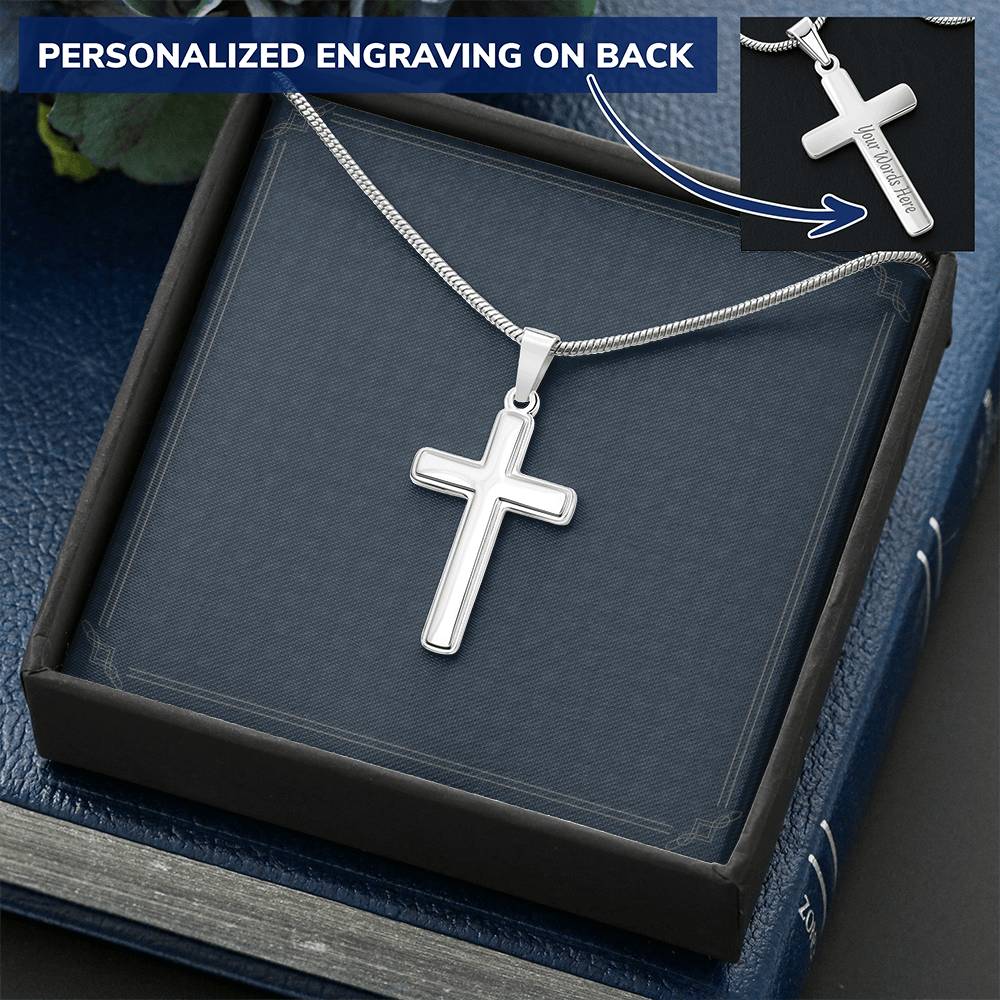 Personalized Cross Necklace 13