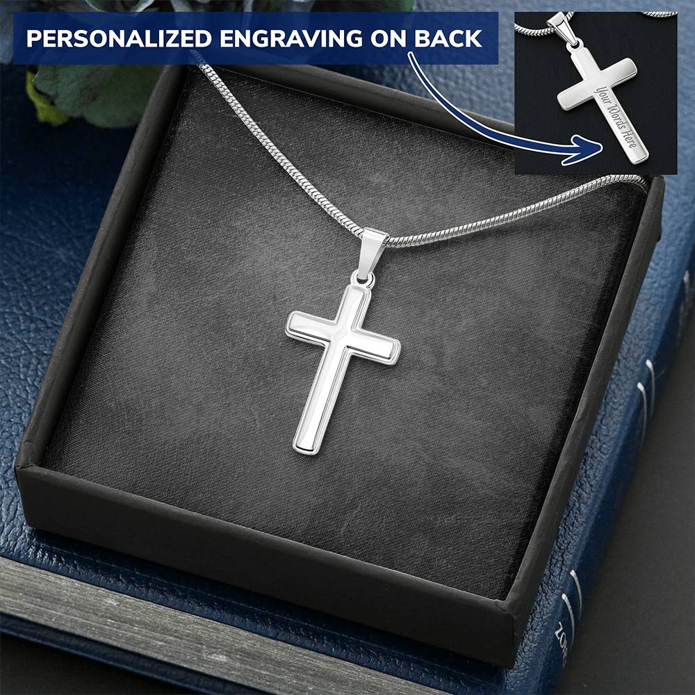 Personalized Cross Necklace 8