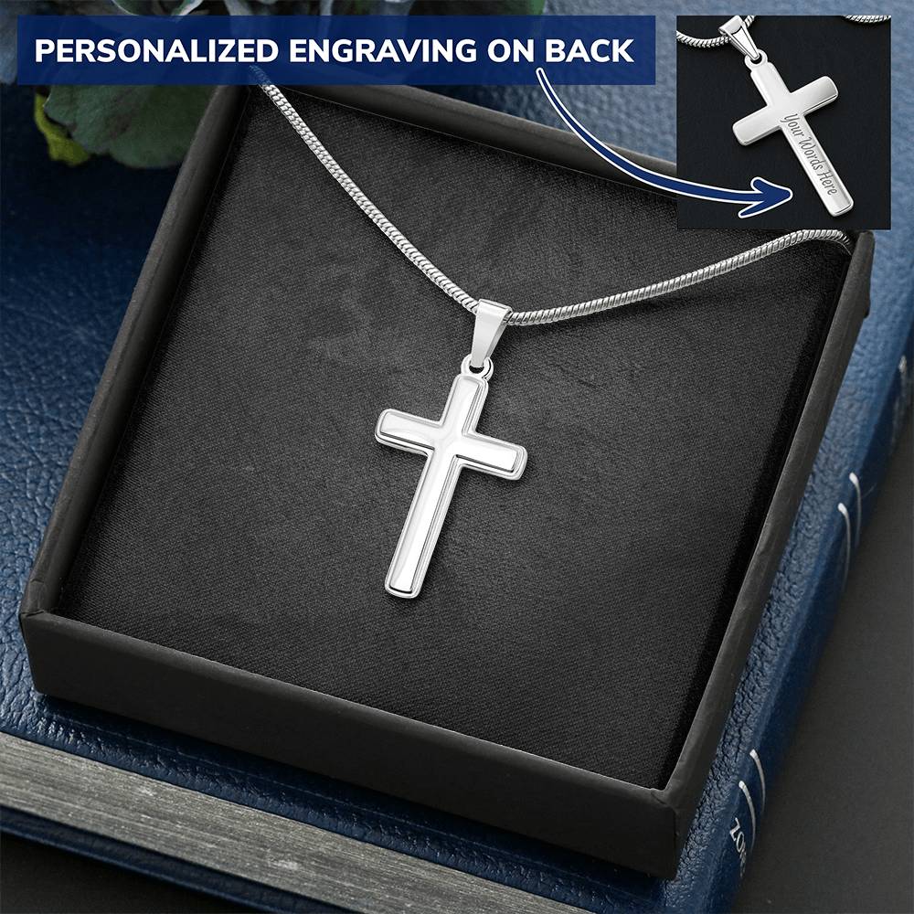 Personalized Cross Necklace 9