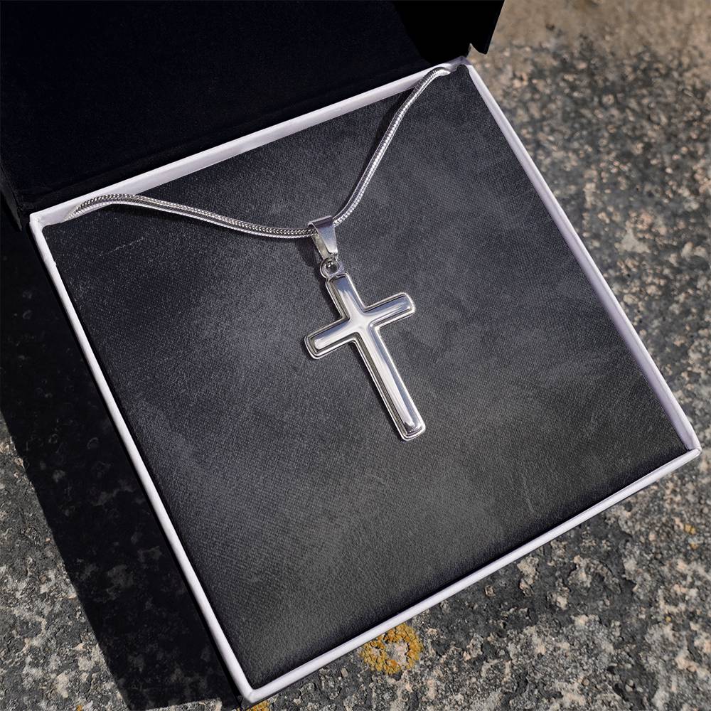 Personalized Cross Necklace 8