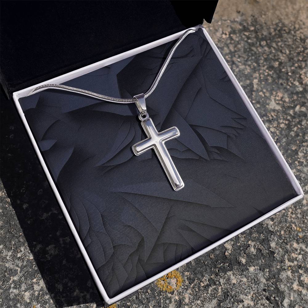 Personalized Cross Necklace 2