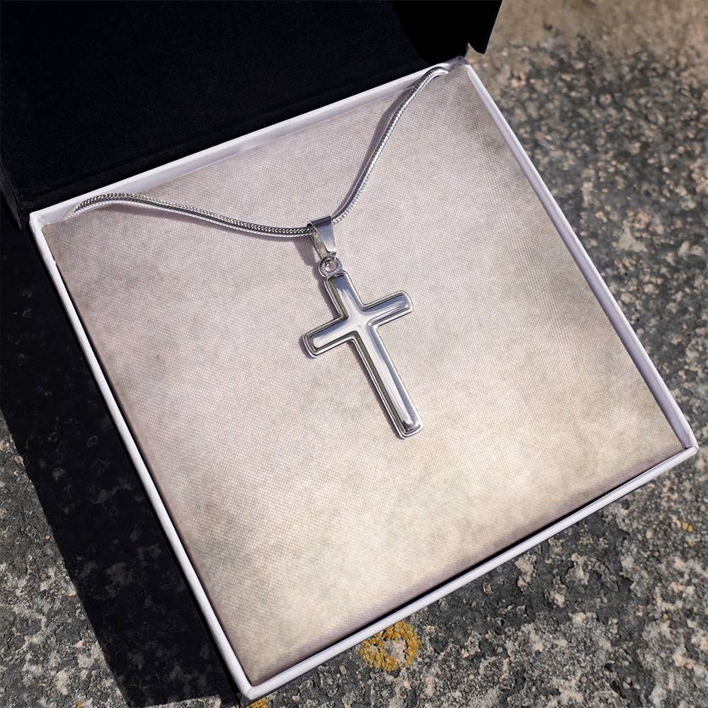 Personalized Cross Necklace 4