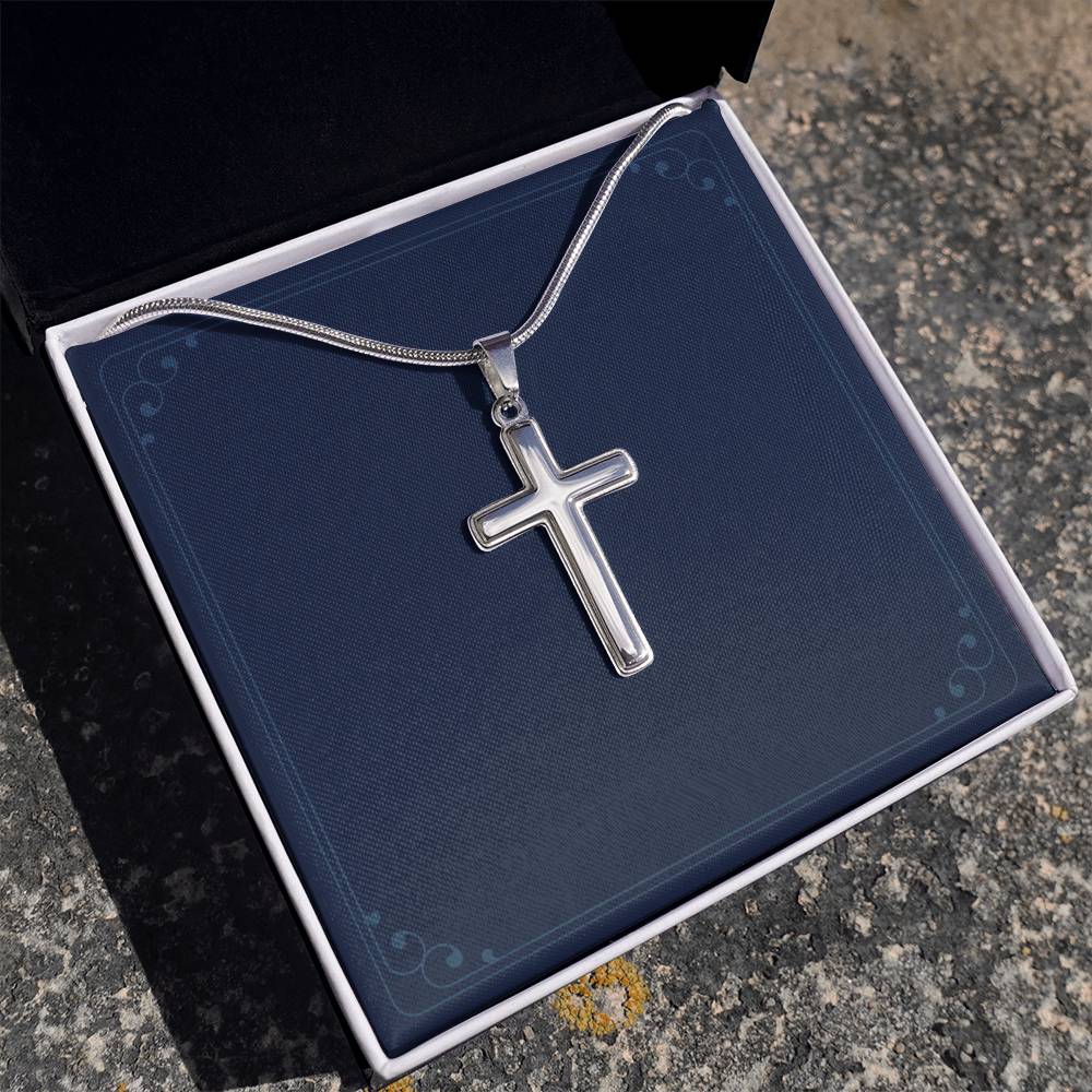 Personalized Cross Necklace 12