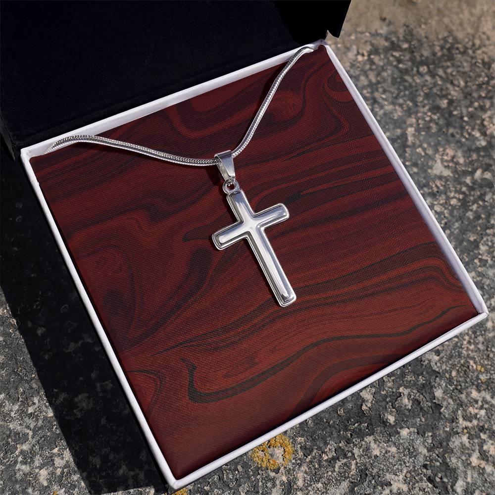 Personalized Cross Necklace 7