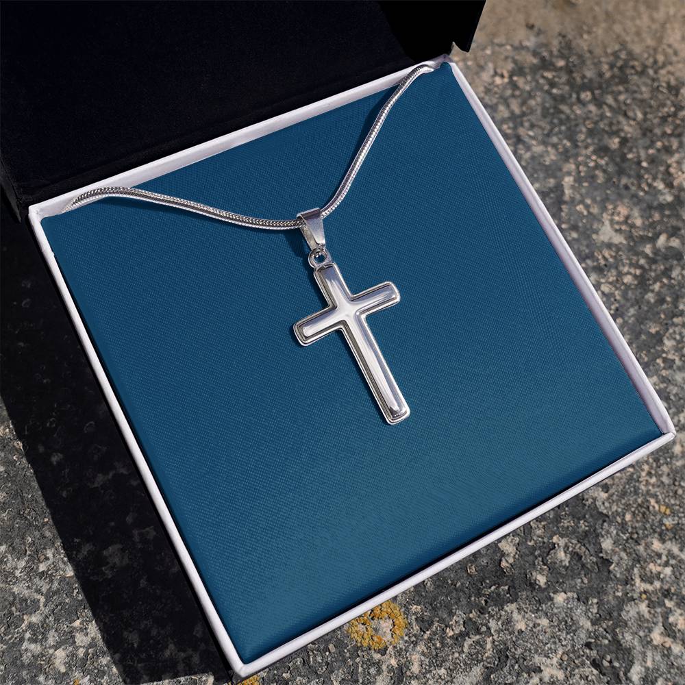 Personalized Cross Necklace 3