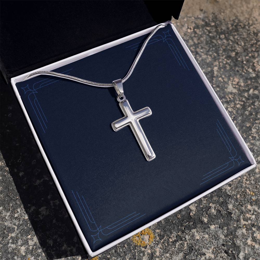 Personalized Cross Necklace 11