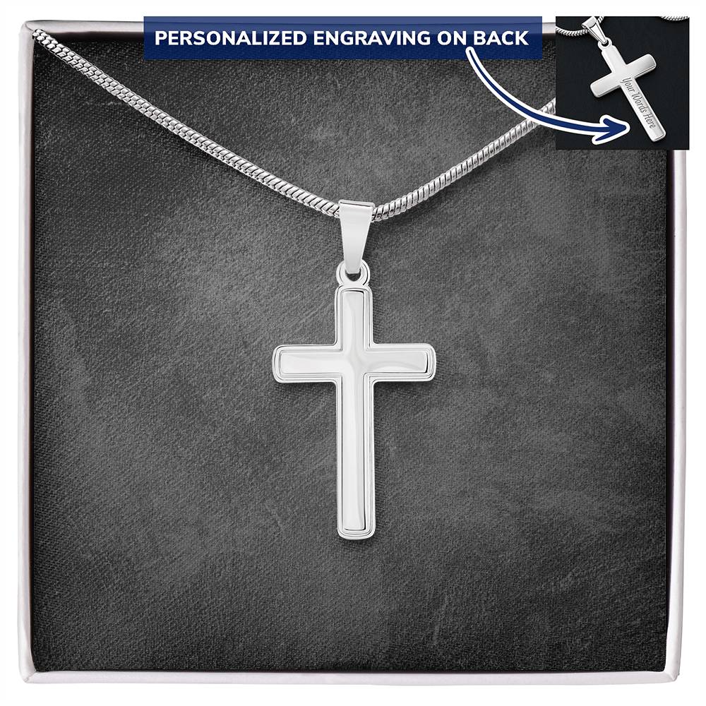 Personalized Cross Necklace 8
