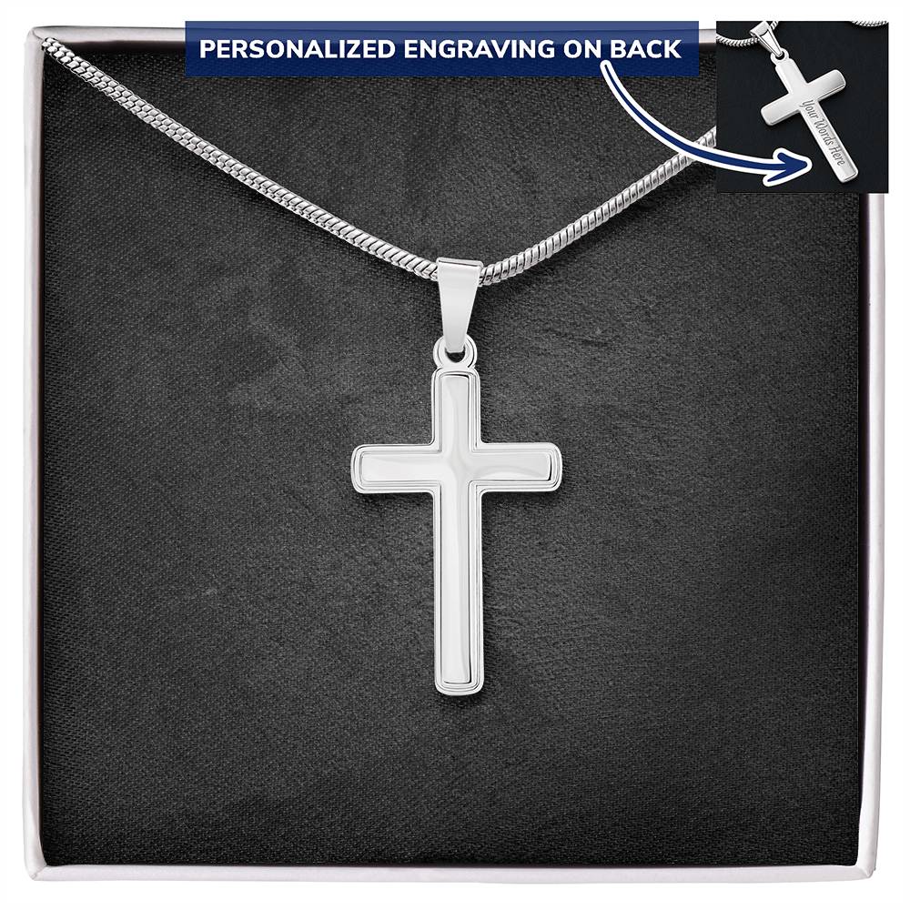Personalized Cross Necklace 9