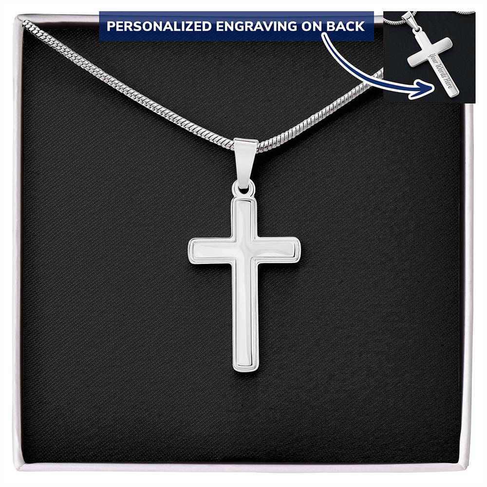 Personalized Cross Necklace 5