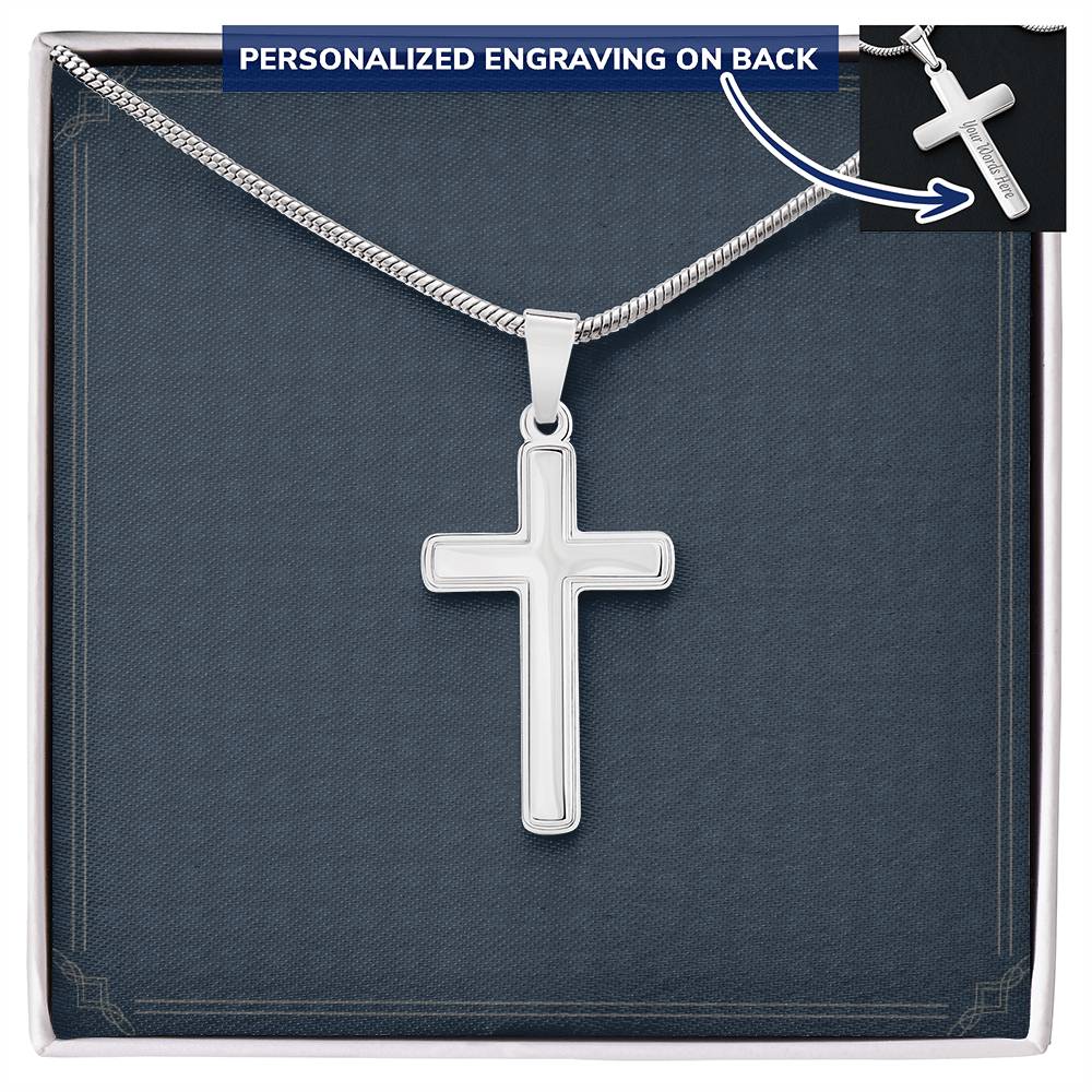 Personalized Cross Necklace 13