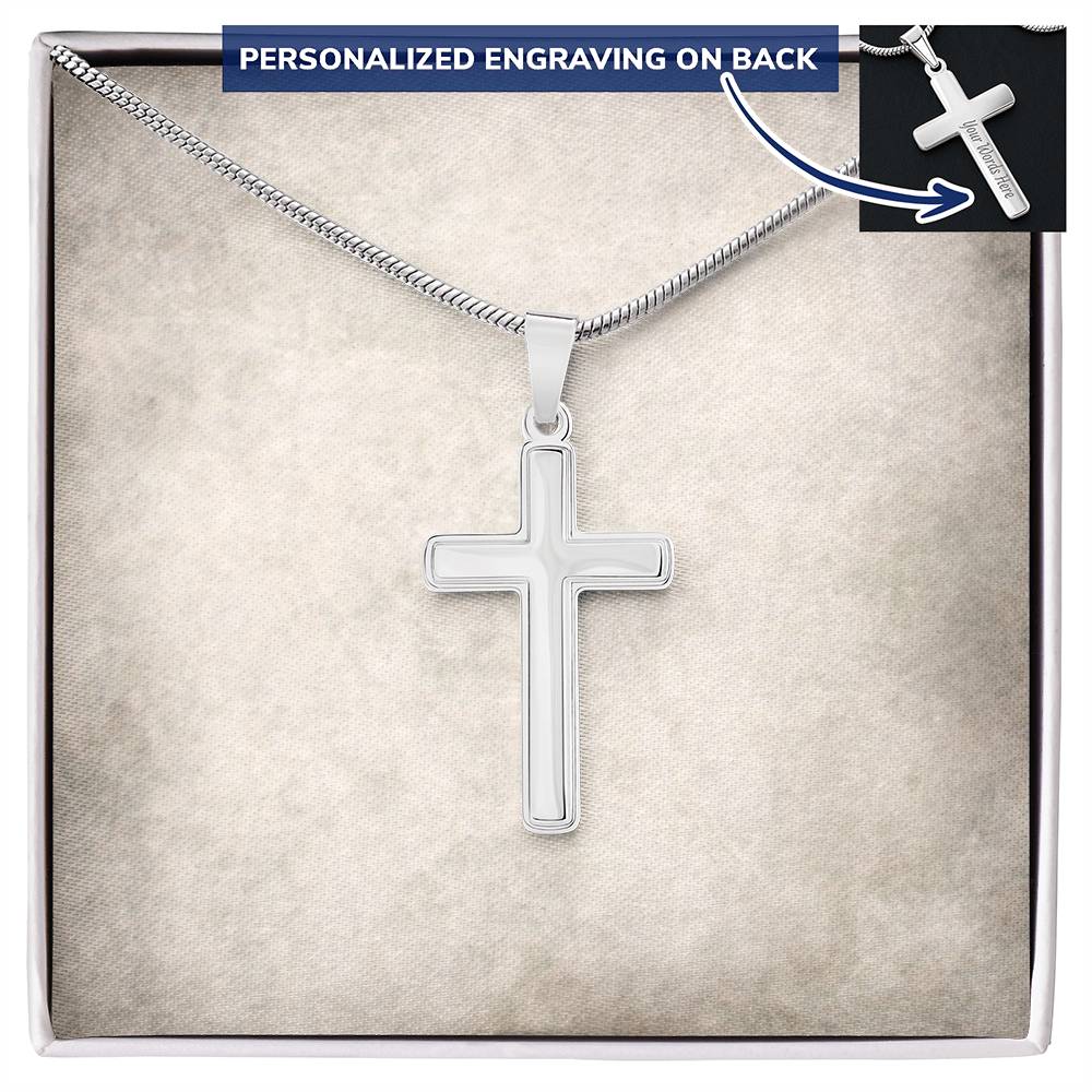 Personalized Cross Necklace 4
