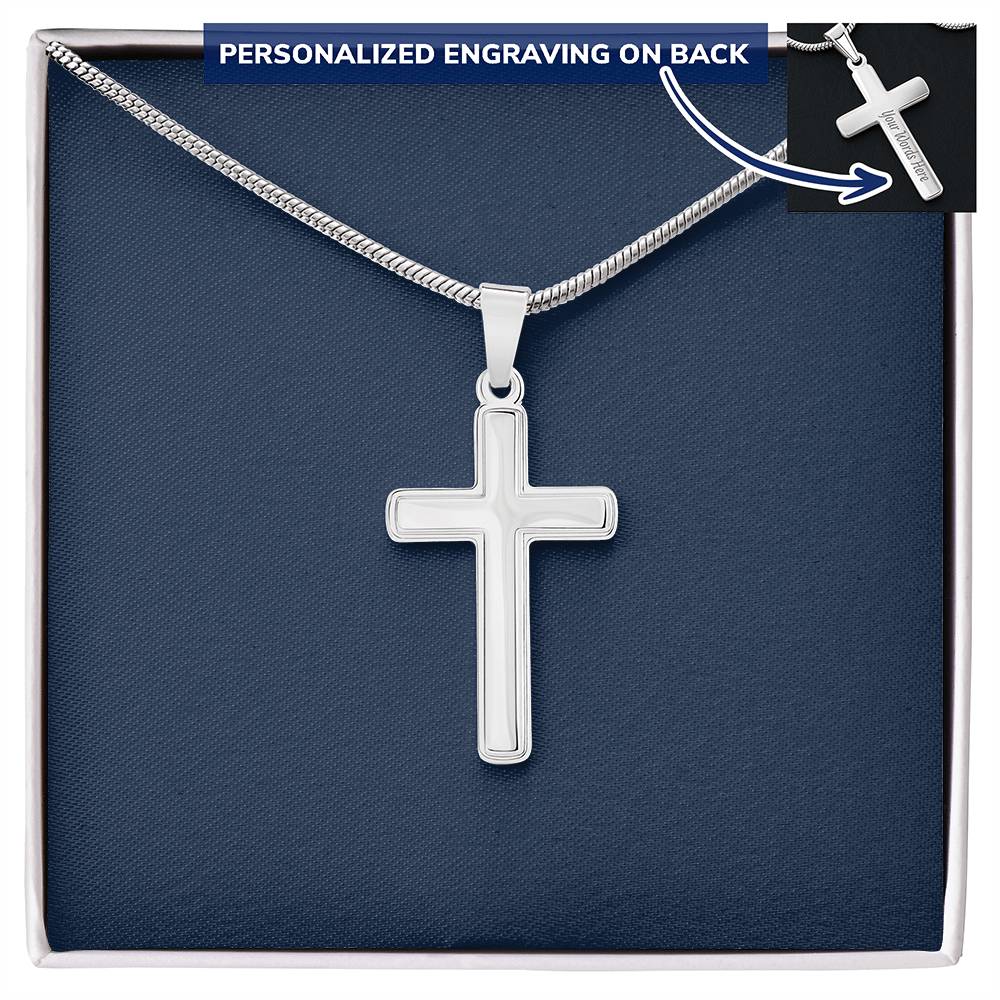 Personalized Cross Necklace 1