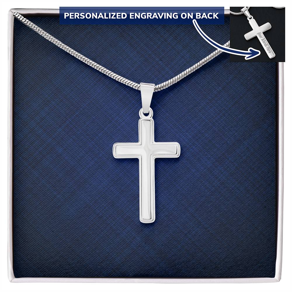 Personalized Cross Necklace 10