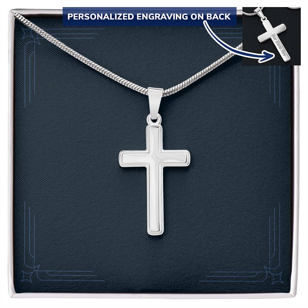 Personalized Cross Necklace 11