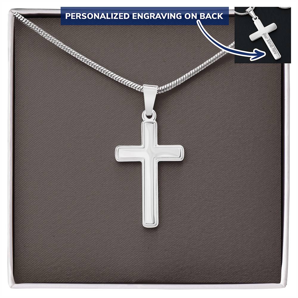 Personalized Cross Necklace 6