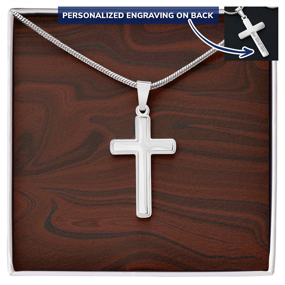 Personalized Cross Necklace 7