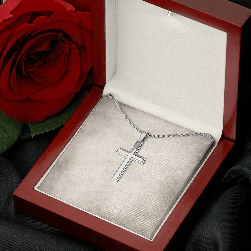 Personalized Cross Necklace 4