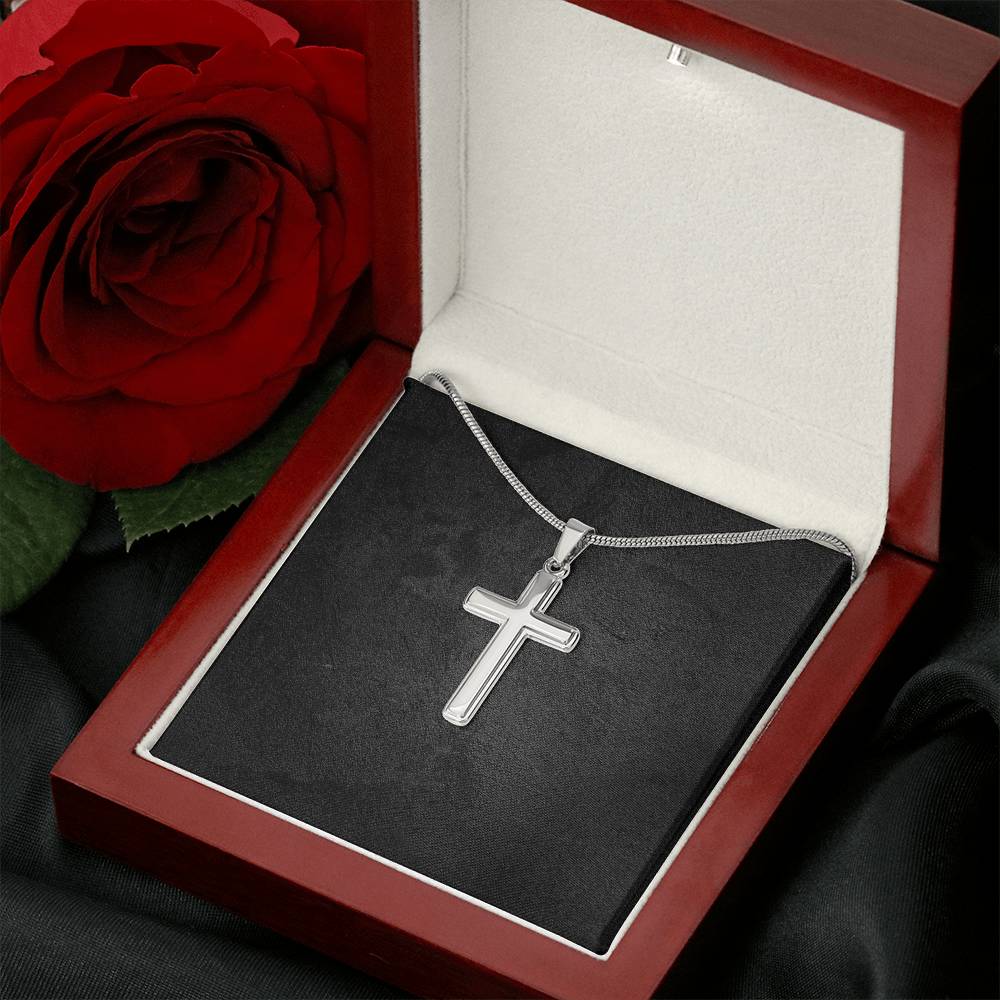 Personalized Cross Necklace 9