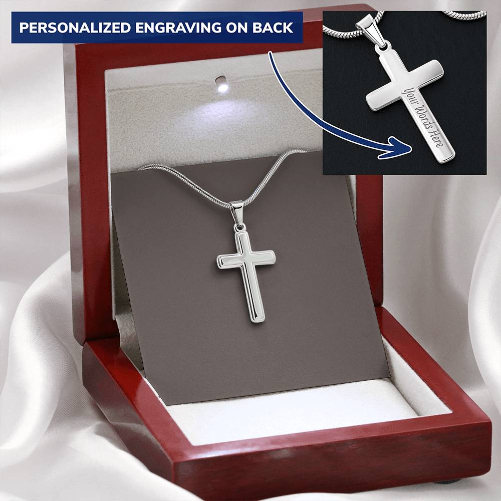 Personalized Cross Necklace 6