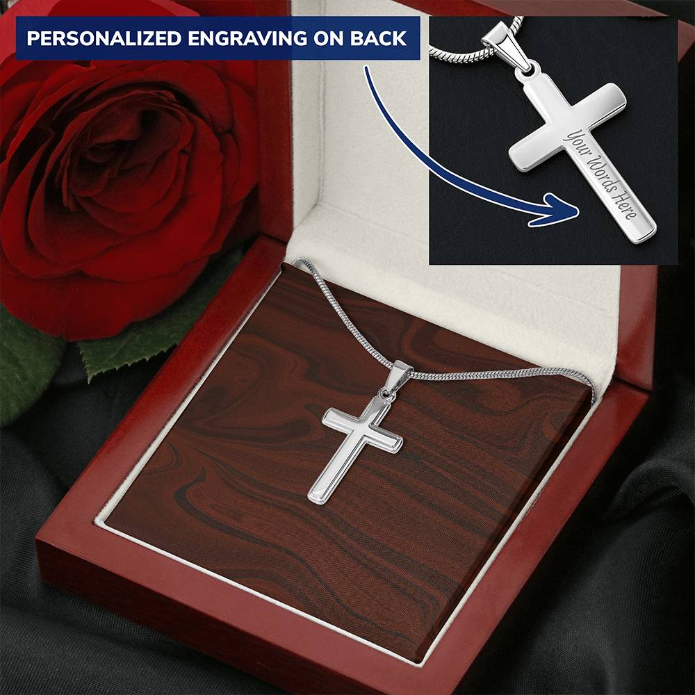 Personalized Cross Necklace 7
