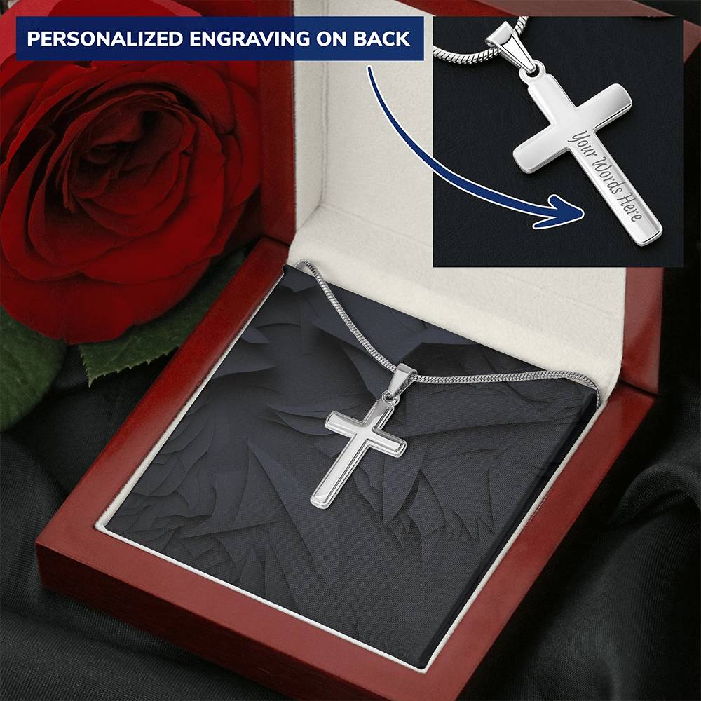 Personalized Cross Necklace 2