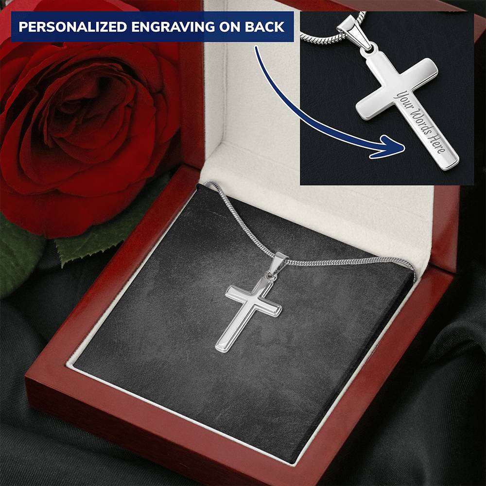 Personalized Cross Necklace 8