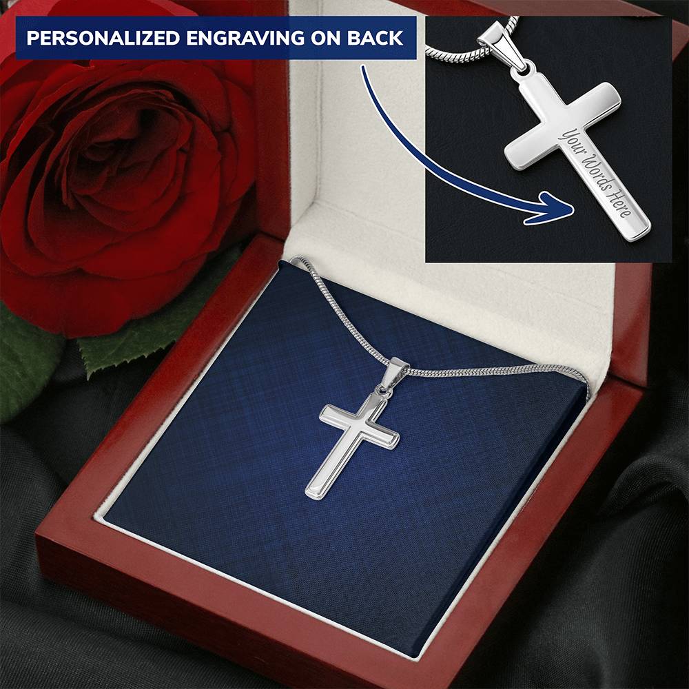 Personalized Cross Necklace 10